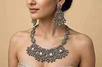 Antique Elephant Choker Set
