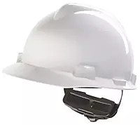 Veiligheidshelm MSA V-Gard met Fas-Trac III binnenwerk Wit