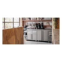 Mueble cafetero 100 cm inox derecho Infrico MCAF 1000 CD – vista 4