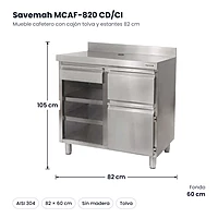 Mueble cafetero MCAF-820 CD/CI