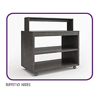 Mueble neutro de buffet modular V3 acabado Hades Savemah BUFFET V3 HADES