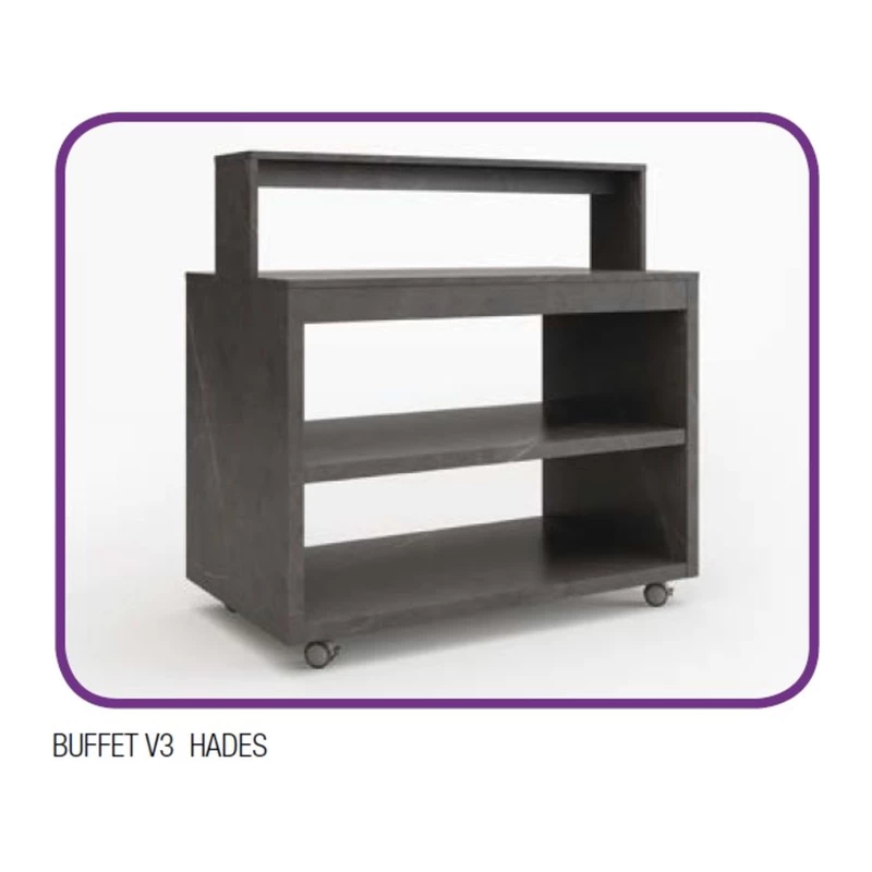 Mueble neutro de buffet modular V3 acabado Hades Savemah BUFFET V3 HADES