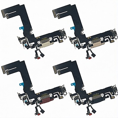For Apple iPhone 13 Mini - Replacement Charging Port Flex Flex Cable With Microphone - Pink
