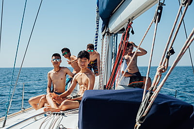 Sailing Camp for Teens in Italy