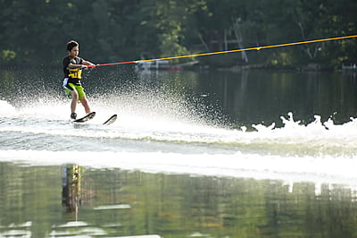 Traditional camp in Maine