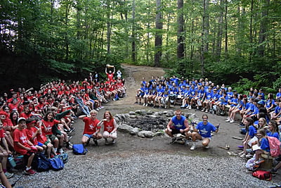 Traditional camp in Maine