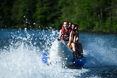 Traditional camp in Maine