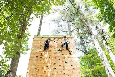 Traditional camp in Maine