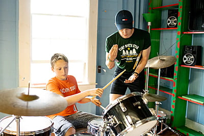 Traditional camp in Maine