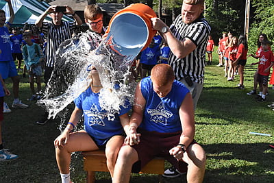 Traditional camp in Maine