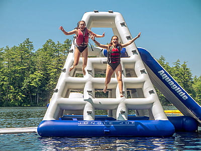 Traditional camp in Maine