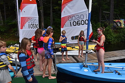 Traditional camp in Maine