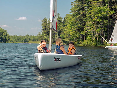 Traditional camp in Maine