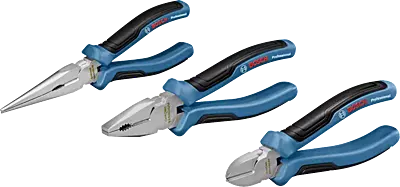 БОШ Комплет клешти од три дела Професионални