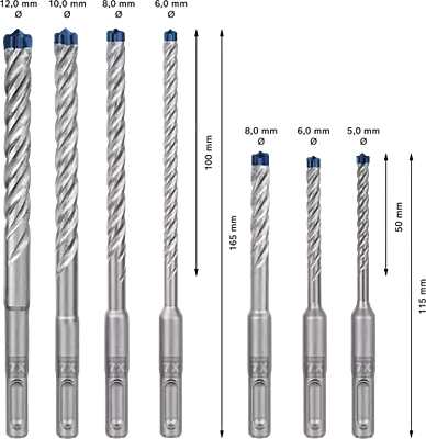 Бош EXPERT SDS plus-7X бургија за ударни дупчалки