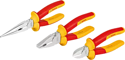 VDE сет клешти од 3 дела Професионални