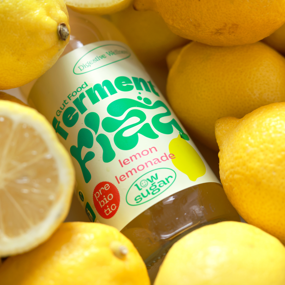 Ferment Fizz Lemon 330 ml bottle (12x330ml)