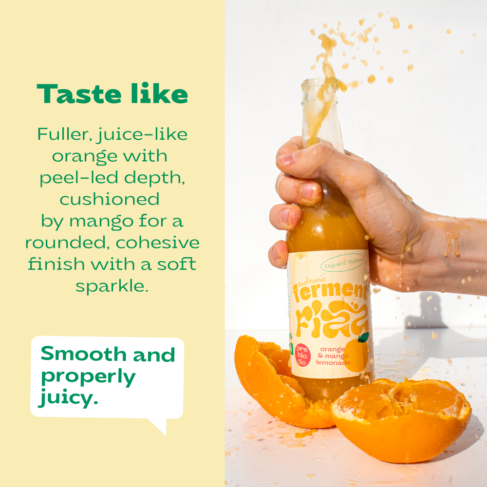 Ferment Fizz Orange & Mango 330 ml bottle (12x330ml)