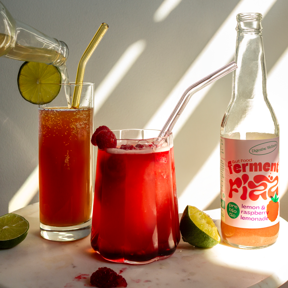 Ferment Fizz Lemon & Raspberry 330 ml bottle (12x330ml)