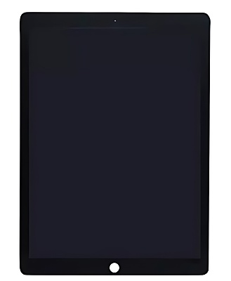 For iPad Pro 12.9 2nd Gen (2017) - LCD Touch Screen With Soldered Parts - Black - PQC