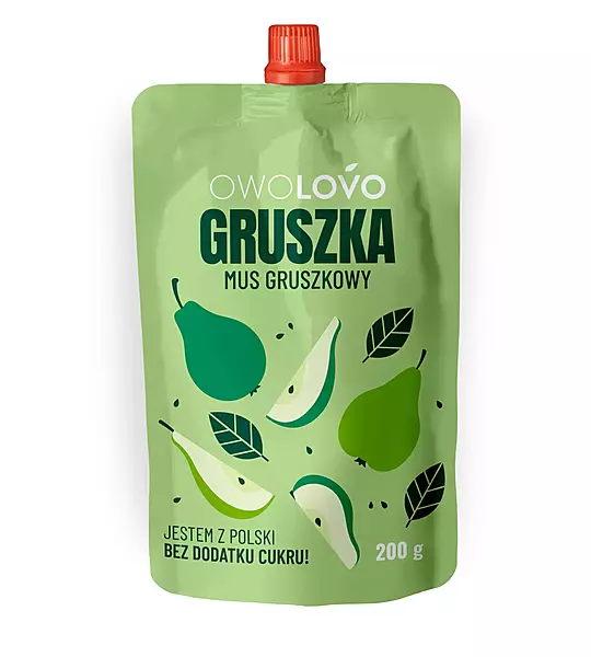 Mus jabłkowo-gruszkowy 200g * GRUSZKOWO