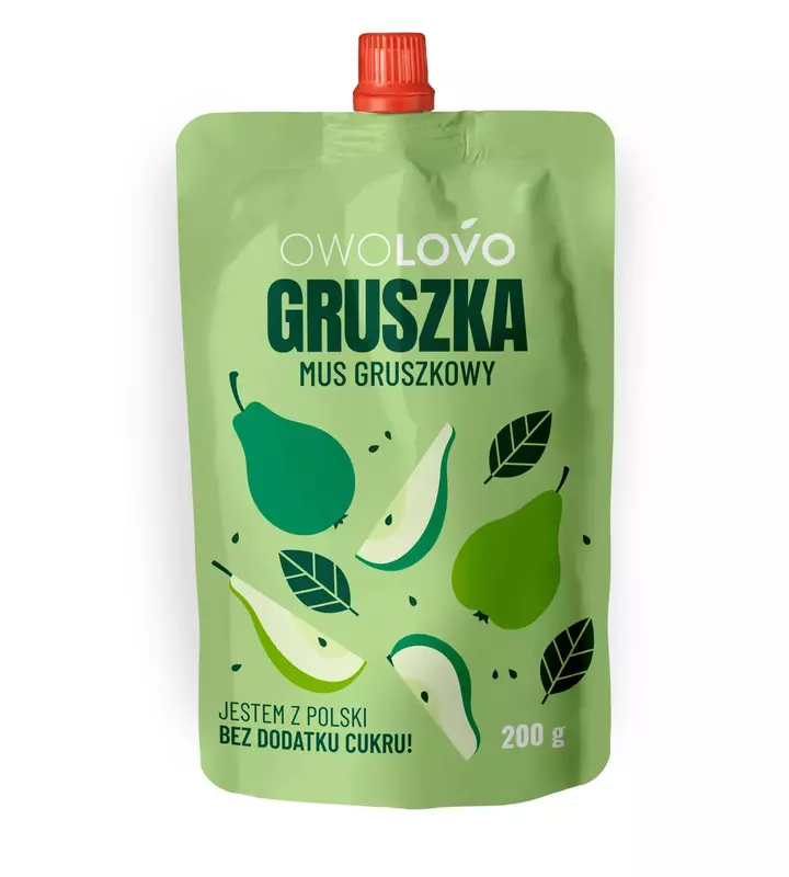 Mus jabłkowo-gruszkowy 200g * GRUSZKOWO