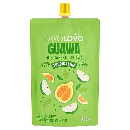 Mus jabłkowo - guawa 200g * GUAWA (NEW EXOTIC!!!!!)