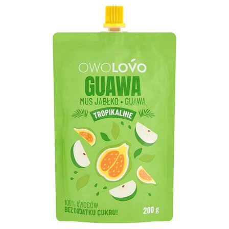 Mus jabłkowo - guawa 200g * GUAWA (NEW EXOTIC!!!!!)