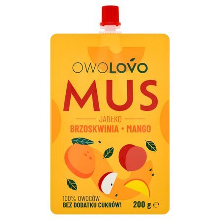 Mus jabłkowo - mango 200g *BANANOWO (NEW EXOTIC!!!!!)