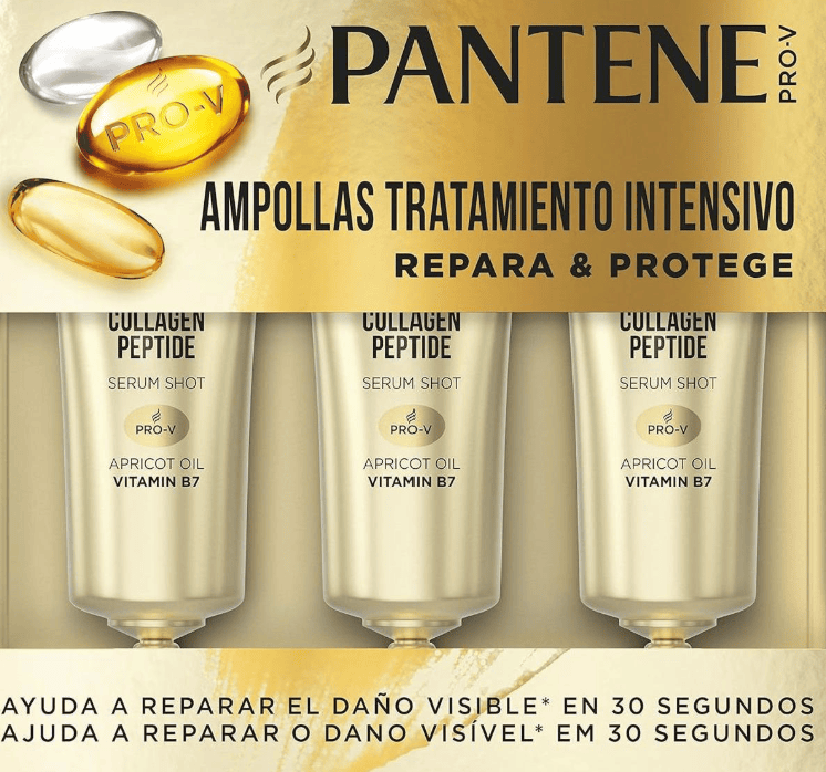 Ampollas Tratamiento Intensivo - Pantene Pro-V Repara & Protege.