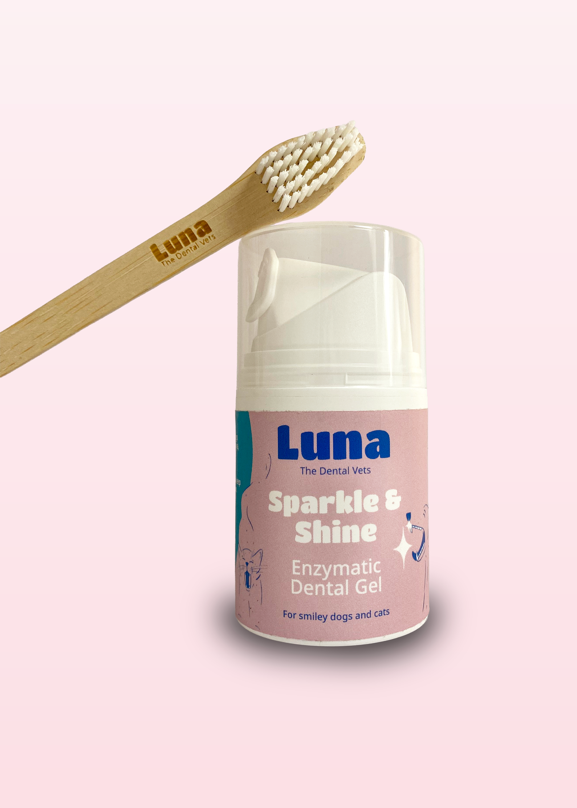 Luna Sparkle & Shine Enzymatic Dental Gel (Wholesale Box)