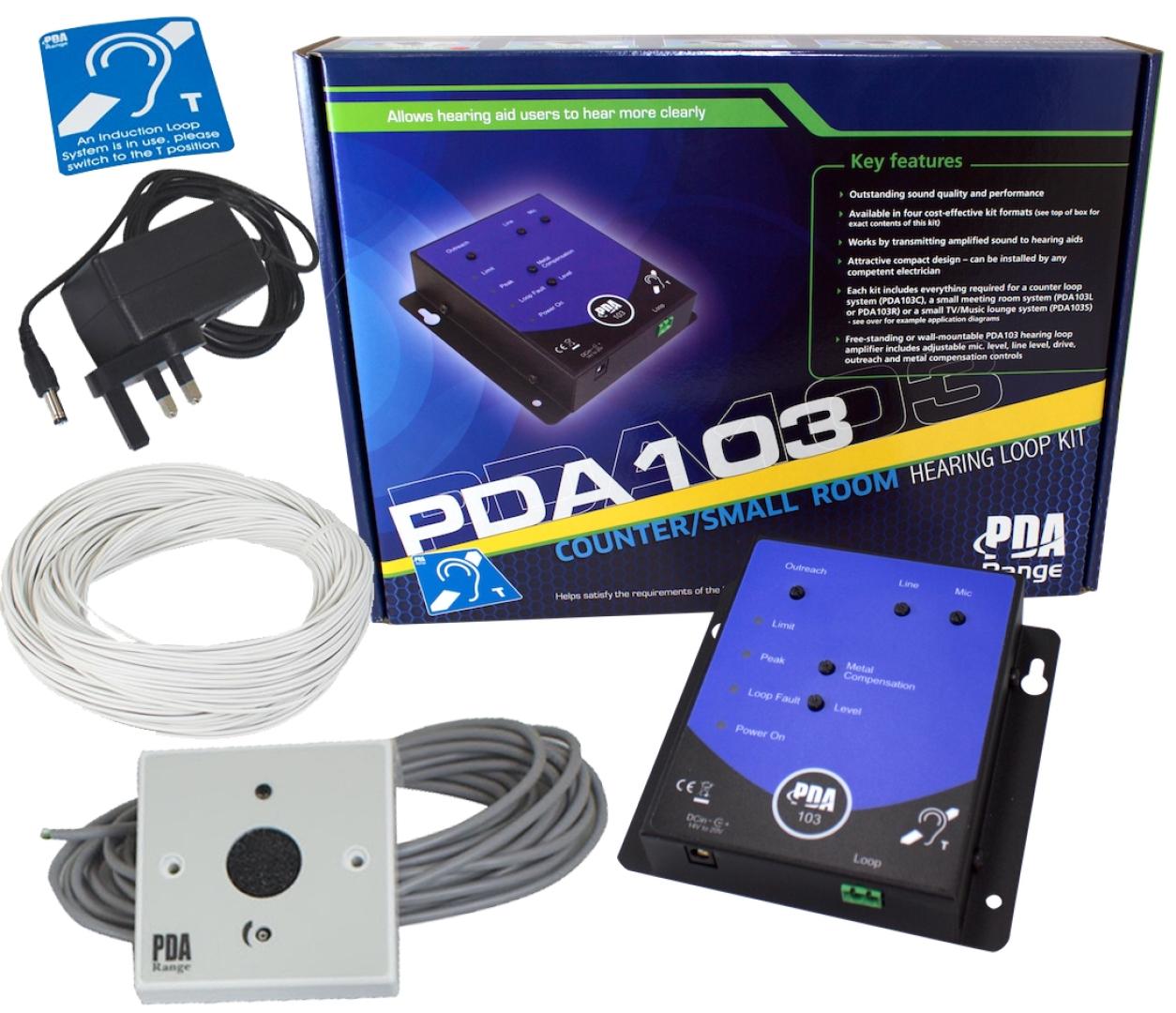 SigNET PDA103R Induction Loop Kit
