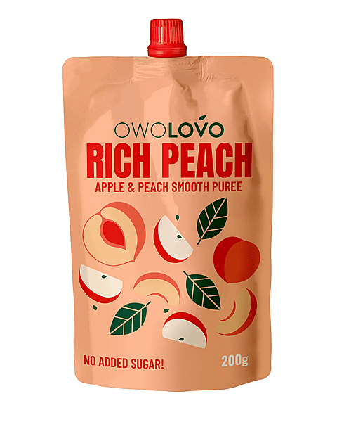 Apple-Peach Puree 200g * RICH PEACH