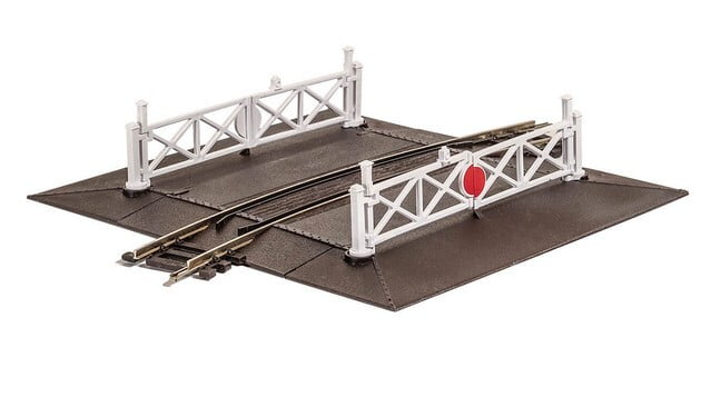 Peco - ST-261 - Level Crossing Curved 2nd Radius with Gates
