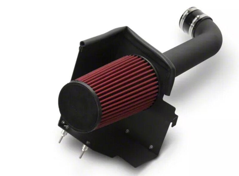 RedRock Cold Air Intake; Black Wrinkle