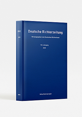 DRiZ – Deutsche Richterzeitung Jahrgang 2025 gebunden
