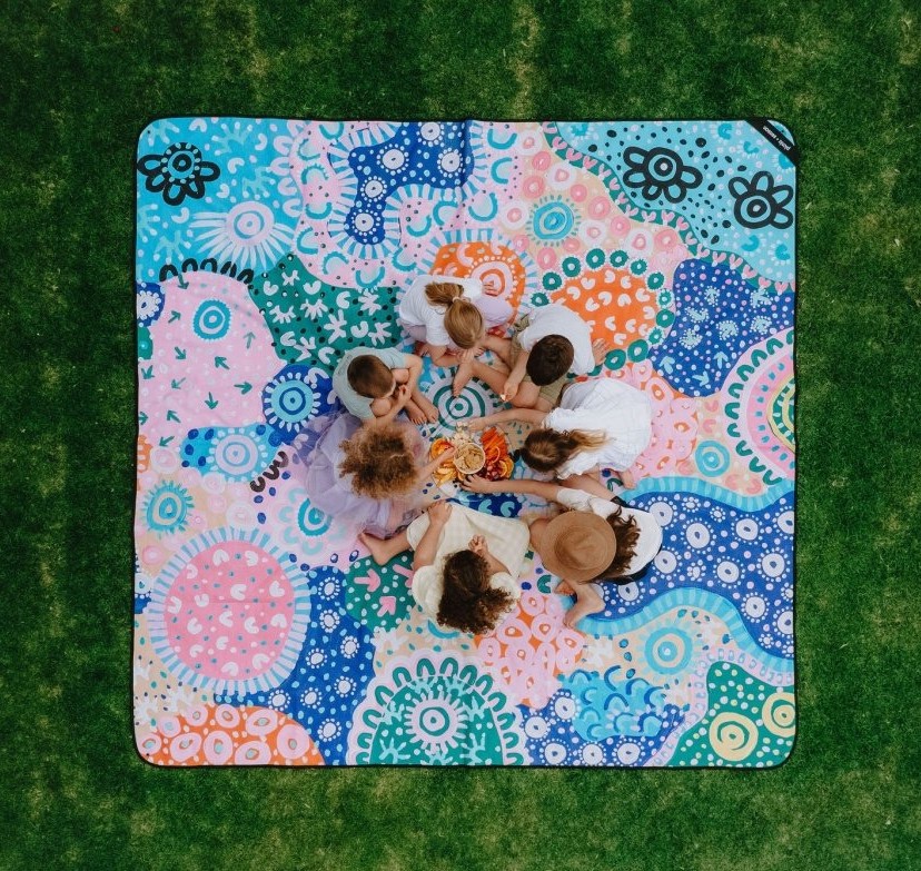 Togetherness Really Big Picnic Rug and Backpack Set