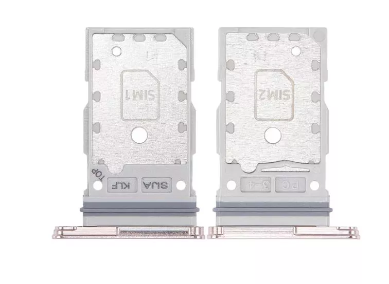 Samsung Galaxy S22 Plus , S906 - Replacement SIM Card Tray - Pink Gold