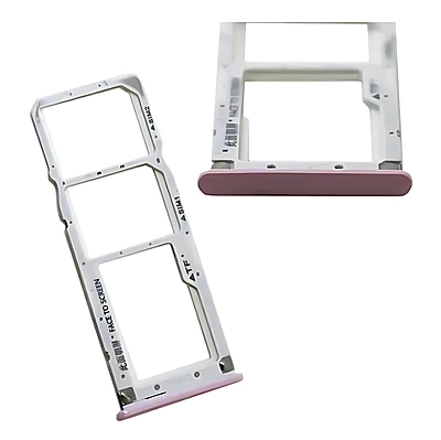 Xiaomi Mi Play - Replacement Dual SIM & SD Card Tray Holder - Pink