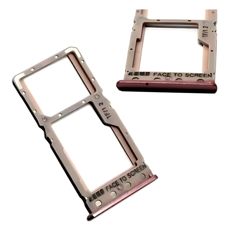 Xiaomi Redmi 6A - Replacement SIM & SD Card Tray Holder - Pink