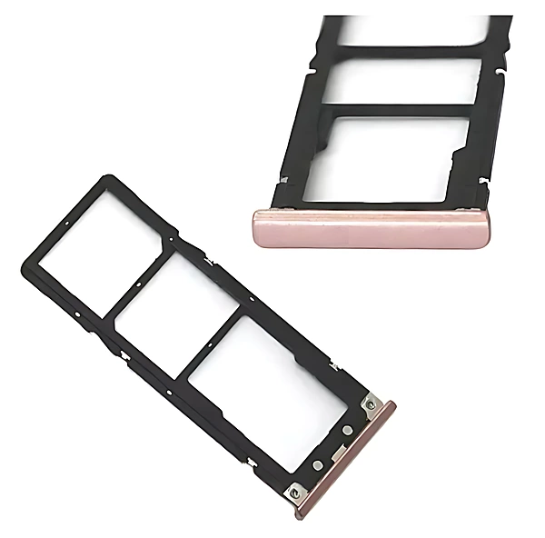 Xiaomi Note 5A - Replacement Dual SIM & SD Card Tray - Pink