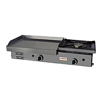 Plancha a gas con fuego Savemah PLG-1000/1