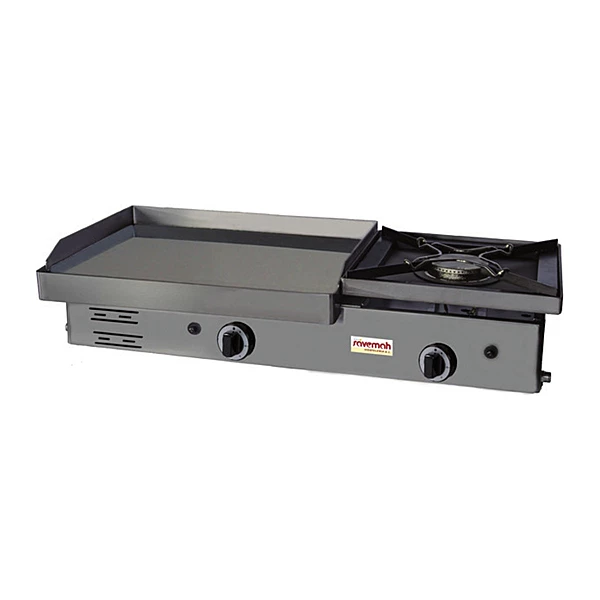 Plancha a gas con fuego Savemah PLG-1000/1