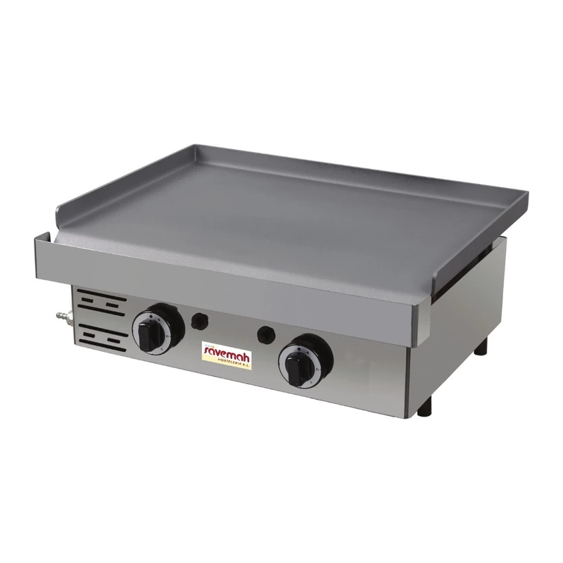 Plancha a gas de acero laminado 6 mm Savemah PLG-600/06