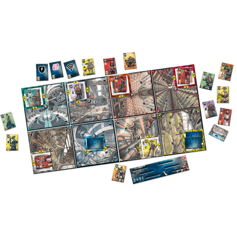 2491 Planetship Spielmaterial