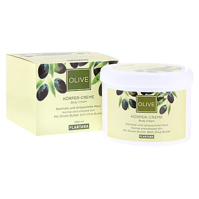Crema hidratante con ingredientes naturales Plantana OLIVE Crema hidratante con ingredientes naturales Plantana OLIVE