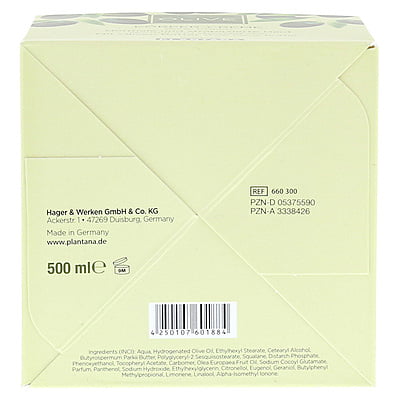 Crema hidratante con ingredientes naturales Plantana OLIVE Crema hidratante con ingredientes naturales Plantana OLIVE