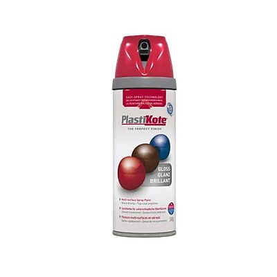 Plastikote Twist & Spray Gloss Bright Red