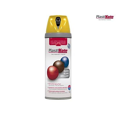 Plastikote Twist & Spray Gloss Yellow