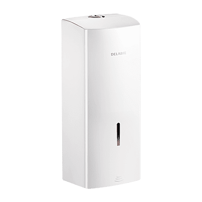 Delabie Pie sienas stiprināms elektroniskais šķidro ziepju dozators, 1 litrs Delabie Pie sienas stiprināms elektroniskais šķidro ziepju dozators, 1 litrs